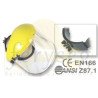 Careta Borde de Aluminio