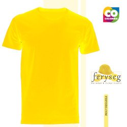 Camiseta para dotación amarilla