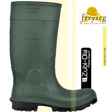 Botas en PVC Color Verde