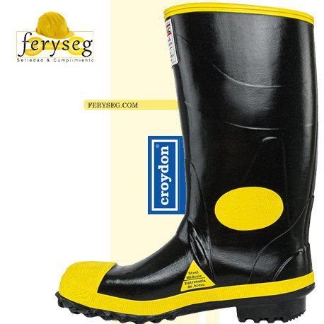 Botas Royal Argyll Safety - Cinta amarilla