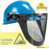 Casco Con Proteccion Facial