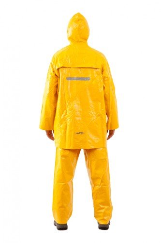 Traje pvc online amarillo